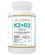  Altopharma Witamina K2+D3 - 60 kaps. - cena, opinie, wskazania
