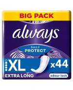 Always Dailies Long Plus Extra Protect Zapachowe wkładki higieniczne - 44 szt.