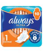 Always Ultra Normal 1 Podpaski ze skrzydełkami - 10szt.