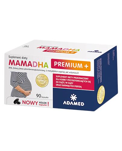  MamaDHA Premium +, 90 kapsułek - Apteka internetowa Melissa  