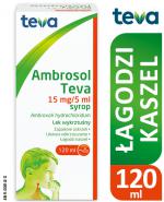  AMBROSOL TEVA Syrop 15 mg/5ml, 120 ml