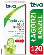  AMBROSOL TEVA Syrop 30 mg/5ml na kaszel, 120 ml