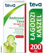  AMBROSOL TEVA Syrop 30 mg/5ml na kaszel, 200 ml