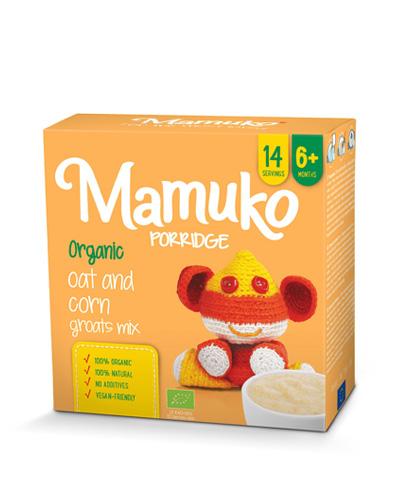 MAMUKO Kaszka z owsa i kukurydzy 6m+ - 240 g - cena, właściwości, opinie - Drogeria Melissa