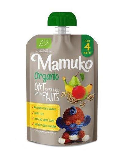  Mamuko Owsianka Bio Banan mango i gruszka - 100 g - cena, opinie, wskazania - Apteka internetowa Melissa  