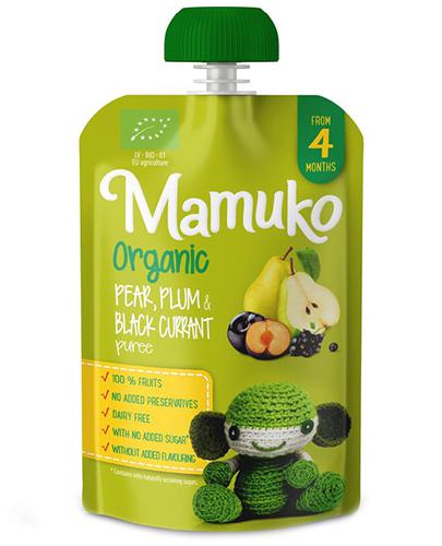  Mamuko Puree owocowe Bio gruszka śliwka i porzeczka - 100 g - cena, opinie, składniki - Apteka internetowa Melissa  