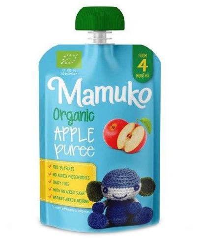  Mamuko Puree owocowe Bio Jabłko - 100 g - cena, opinie, właściwości - Apteka internetowa Melissa  