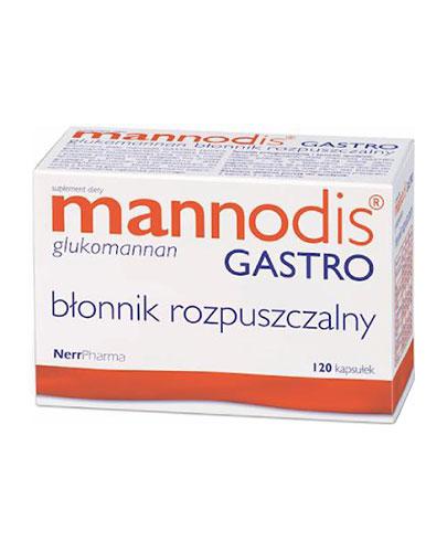  Mannodis Gastro, 120 kaps., Na odchudzanie, cena, opinie, właściwości - Apteka internetowa Melissa  