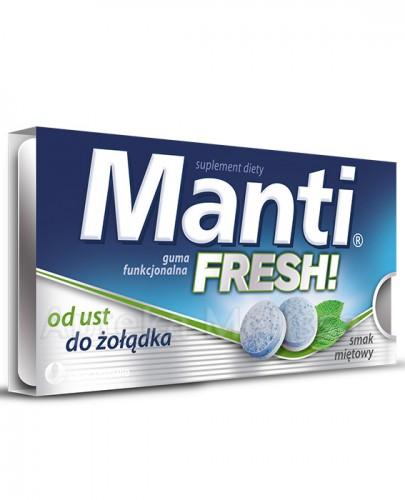MANTI FRESH Gumy o smaku miętowym - 10 szt. - Apteka internetowa Melissa