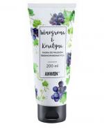 Anwen Winogrona & Keratyna Maska do włosów średnioporowatych - 200 ml