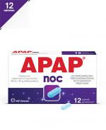  Apap noc - 12 tabl. - cena,  opinie, wskazania