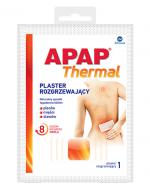  APAP THERMAL Plaster rozgrzewający - 1 szt. - cena, opinie, stosowanie