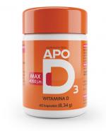 ApoD3 MAX 4000 j.m., 60 kaps., witamina D dla dorosłych