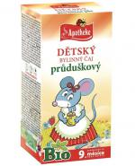 Apotheke Herbatka dla dzieci na oskrzela od 9 miesiąca - 20 sasz.