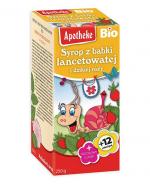 APOTHEKE Syrop z babki lancetowatej i dzikiej róży - 250 g