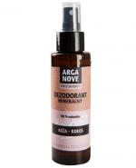 Arganove Dezodorant mineralny ałunowy Róża - kokos 100% naturalny – 100 ml