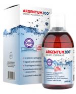ARGENTUM200 Srebro koloidalne 200PPM tonik - 500 ml