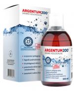 ARGENTUM200 Srebro koloidalne 25PPM tonik - 500 ml