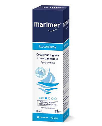 
                                                                          MARIMER Spray do nosa izotoniczny woda morska - 100 ml  - Drogeria Melissa                                              