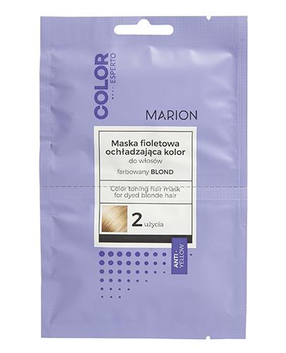  MARION COLOR ESPERTO Maska fioletowa do włosów ochładzająca kolor Farbowany Blond, 40 ml  - Apteka internetowa Melissa  