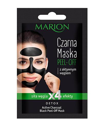  Marion Czarna maska z aktywnym węglem peel-off - 6 g - cena, opinie, stosowanie - Apteka internetowa Melissa  