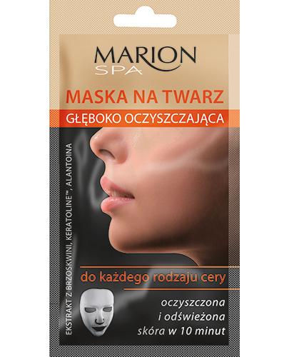  Marion Spa Maska na twarz głęboko oczyszczająca - 15 ml - cena, opinie, wskazania - Apteka internetowa Melissa  