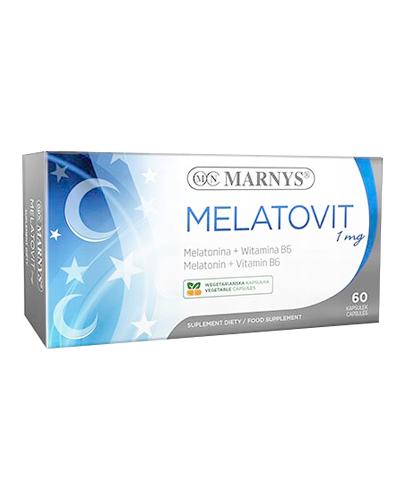  Marnys Melatovit Melatonina 1 mg + Witamina B6, 60 kaps. wege cena, opinie, właściwości - Apteka internetowa Melissa  