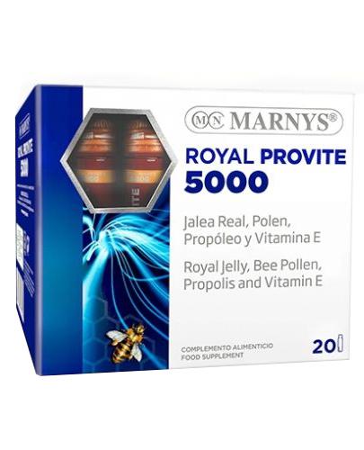  Marnys Royal Provite 5000 w okresach wzmożonej atywności fizycznej, 20 fiolek cena, opinie, właściwości - Apteka internetowa Melissa  
