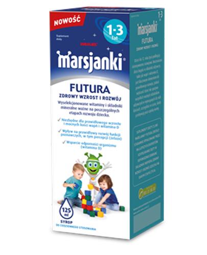 MARSJANKI FUTURA Syrop 1-3 lat - 125 ml - prawidłowy wzrost i rozwój - cena, opinie, właściwości - Apteka internetowa Melissa