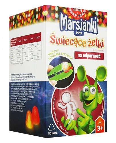 MARSJANKI PRO Świecące żelki na odporność - 50 szt. - Apteka internetowa Melissa