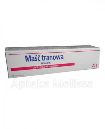 Aflofarm Maść Tranowa 20 G Na Trudno Gojące Się Rany