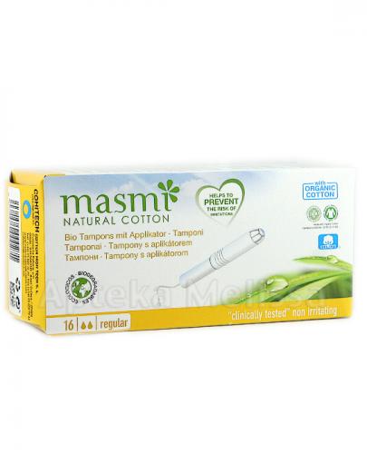  MASMI REGULAR Tampony organiczne z aplikatorem - 16 szt. - Apteka internetowa Melissa  