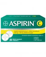 ASPIRIN C, 20 tabletek musujących