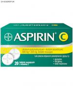  ASPIRIN C, 20 tabletek musujących