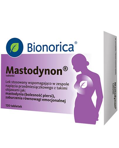 MASTODYNON - 120 tabl. - zespół napięcia przedmiesiączkowego - cena, opinie, wskazania - Apteka internetowa Melissa