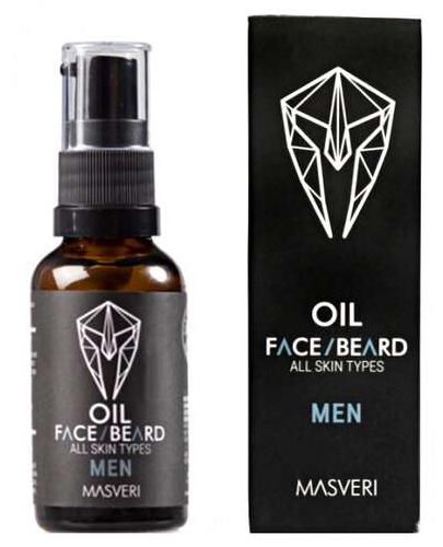  Masveri Men Olejek do twarzy i brody dla wszystkich typów skóry - 30 ml - cena, opinie, wskazania - Apteka internetowa Melissa  
