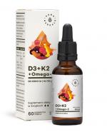 AURA HERBALS D3 + K2 + Omega-3 - 30 ml