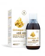 AURA HERBALS Omega-3 + D3 + K2 - 200 ml