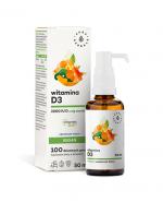 Aura Herbals Witamina D3 Vegan dla dzieci Aerozol, 30 ml
