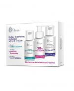 AVA Zestaw do domowej eksfoliacji Odtłuszczacz - 50 ml + Kwas mlekowy 30 % - 50 ml + Neutralizator - 50 ml