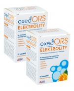 AVEC OXEO ORS Elektrolity o smaku pomarańczowym, 2 x 10 sasz.