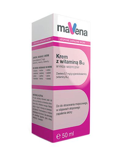  Mavena Krem z witaminą B12 Krem do skóry bardzo suchej lub atopowej  - 50 ml - cena, opinie, wskazania - Apteka internetowa Melissa  