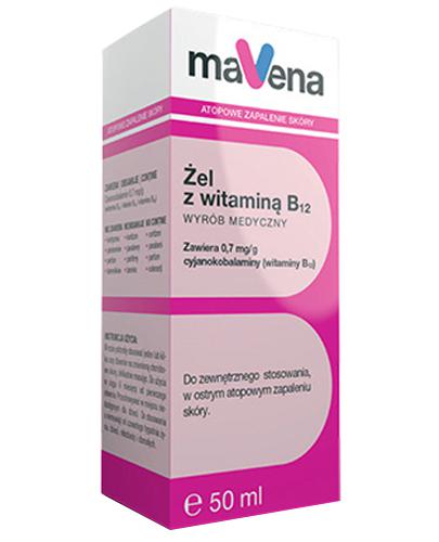  Mavena Żel z witaminą B12 do skóry atopowej - 50 ml - cena, opinie, skład - Apteka internetowa Melissa  
