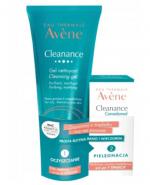 Avene Cleanance Zestaw Żel oczyszczający, 200 ml + Cleanance Comedomed Koncentrat przeciw niedoskonałościom, 30 ml