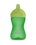 AVENT Kubek niekapek z twardym ustnikiem 18m+, kolor zielony 804/03 - 300 ml