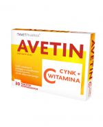 Avetin Cynk + Witamina C - 30 tabl.