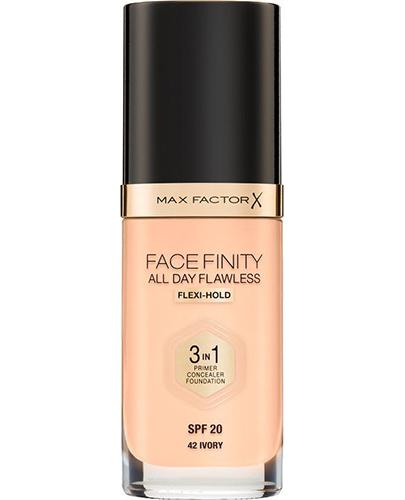  Max Factor Face Finity All Day Flawless 3w1 SPF 20 Podkład do twarzy 42 Ivory - 30 ml - cena, opinie, stosowanie - Apteka internetowa Melissa  