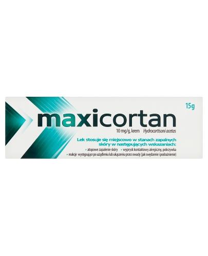 Maxicortan, 10 mg/g, krem, 15 g