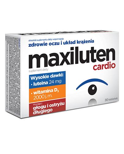  Maxiluten Cardio, 30 tabletek - Apteka internetowa Melissa  
