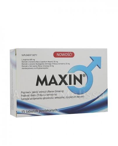 MAXIN - 15 tabl. - Apteka internetowa Melissa